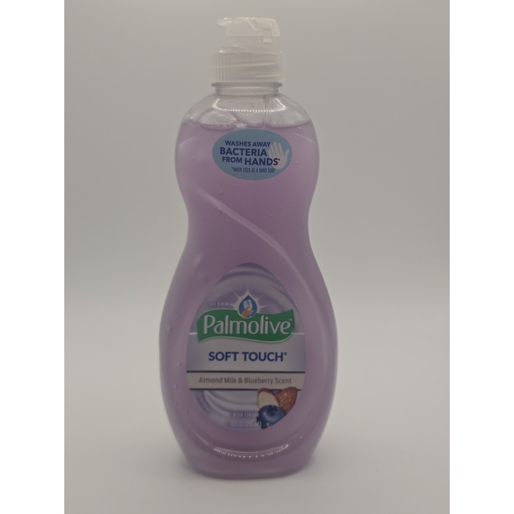 Palmolive Ultra Soft Touch Dish Soap, Almond Milk and Blueberry 10 fl Oz‎ HTF